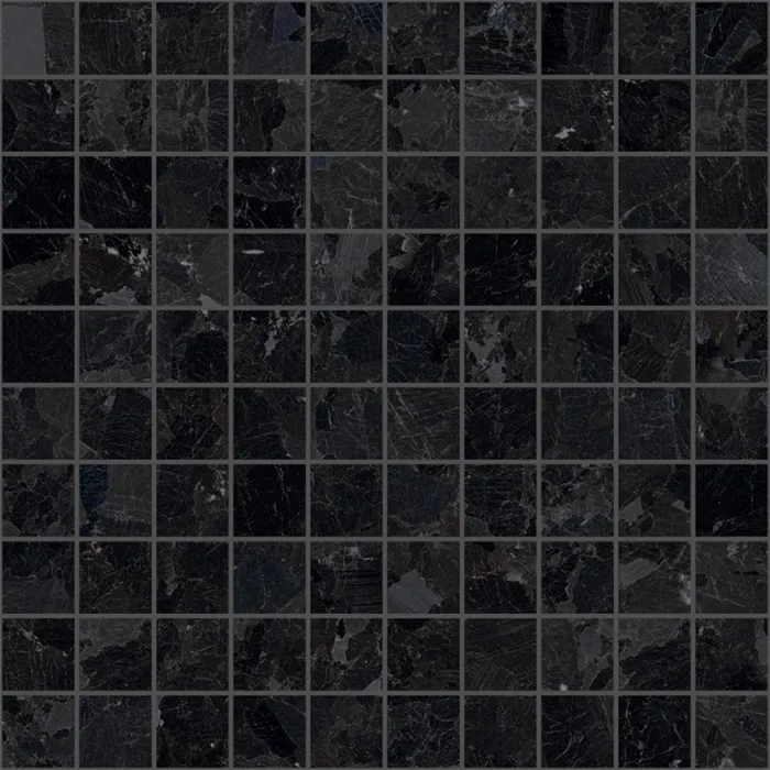 Solo Mosaic Black 30x30